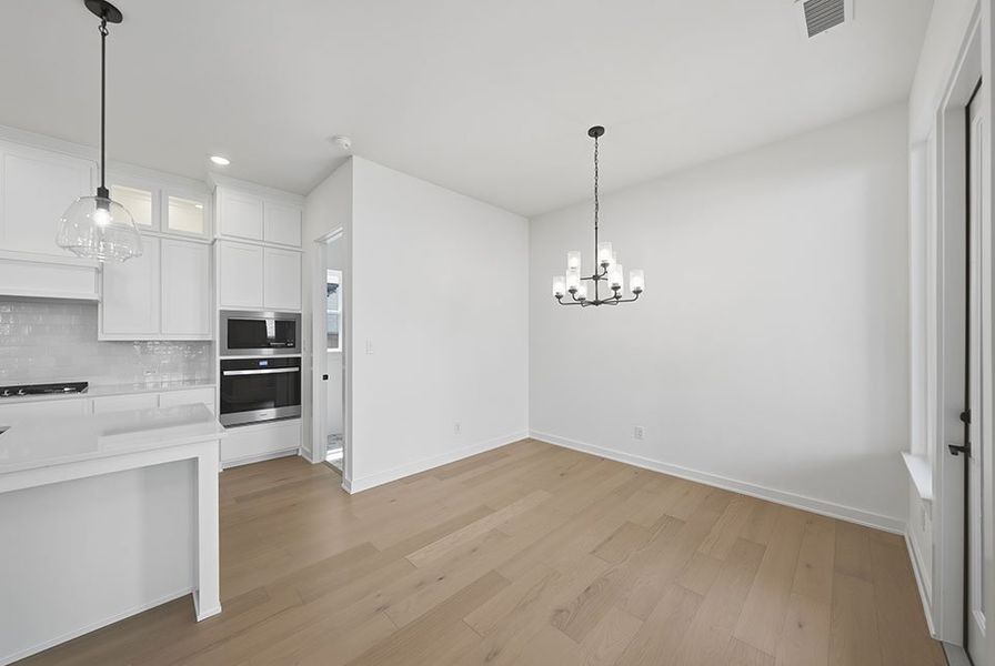 Spacious, unfurnished interior of a new home in Light Farms Brenham - 40' Lots, Celina (Image 27).