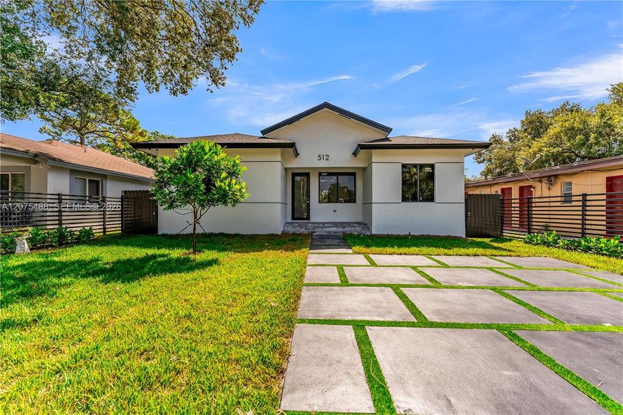 Front exterior of a new home in , Fort Lauderdale, FL, highlighting curb appeal (Image 23).