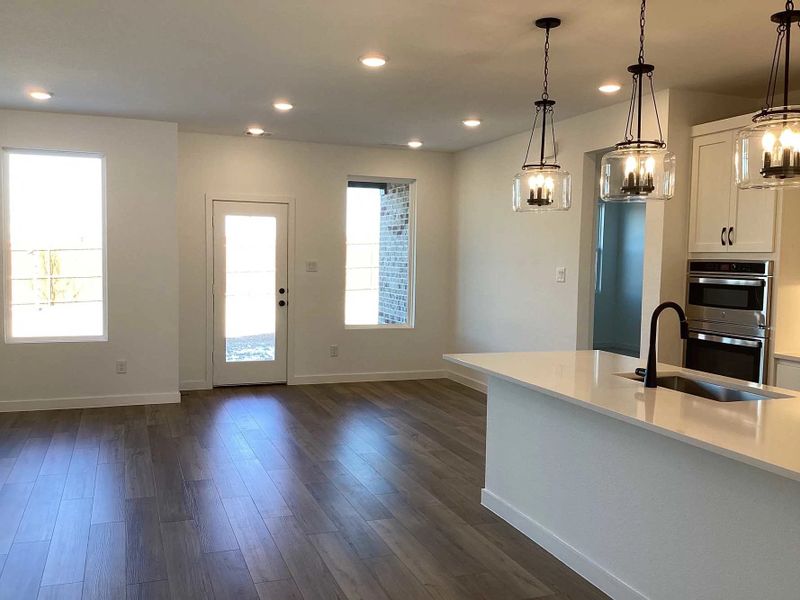 Kitchen Construction Progress featuring the Harmony Collection