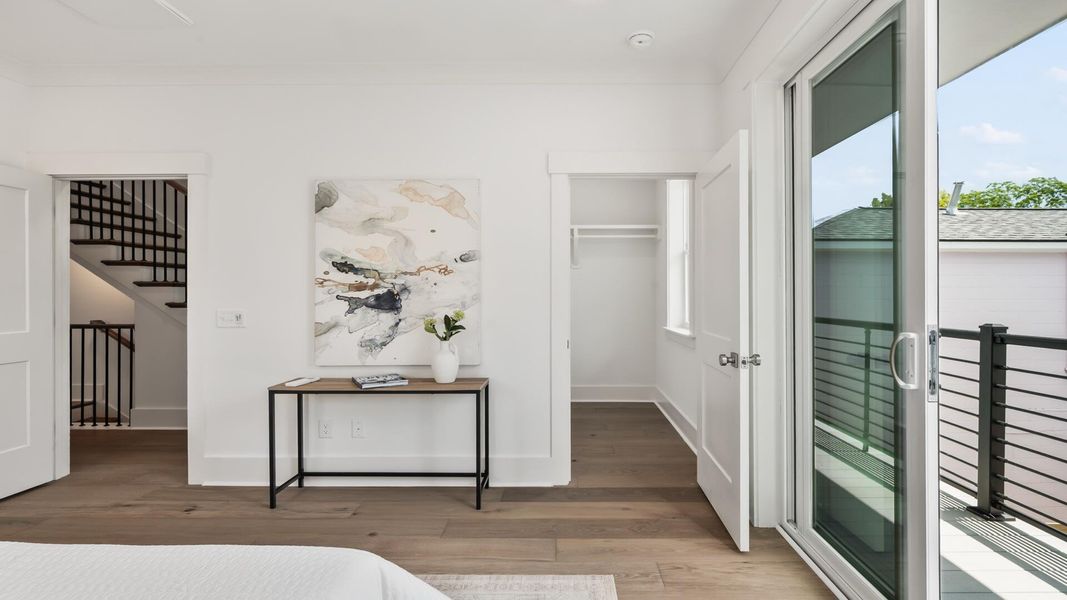 Furnished interior view inside a new home in Grants Court, Charleston (Image 16).