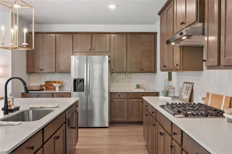 Furnished interior view inside a new home in Windsong Estates, McDonough (Image 6).