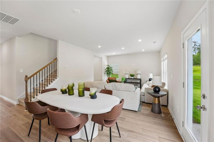 Furnished interior view inside a new home in Manning Mill, Adairsville (Image 38).