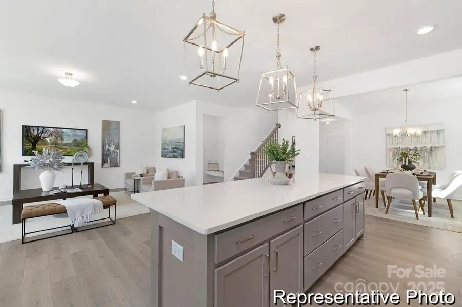 Furnished interior view inside a new home in Colvin Park, Rock Hill (Image 2).