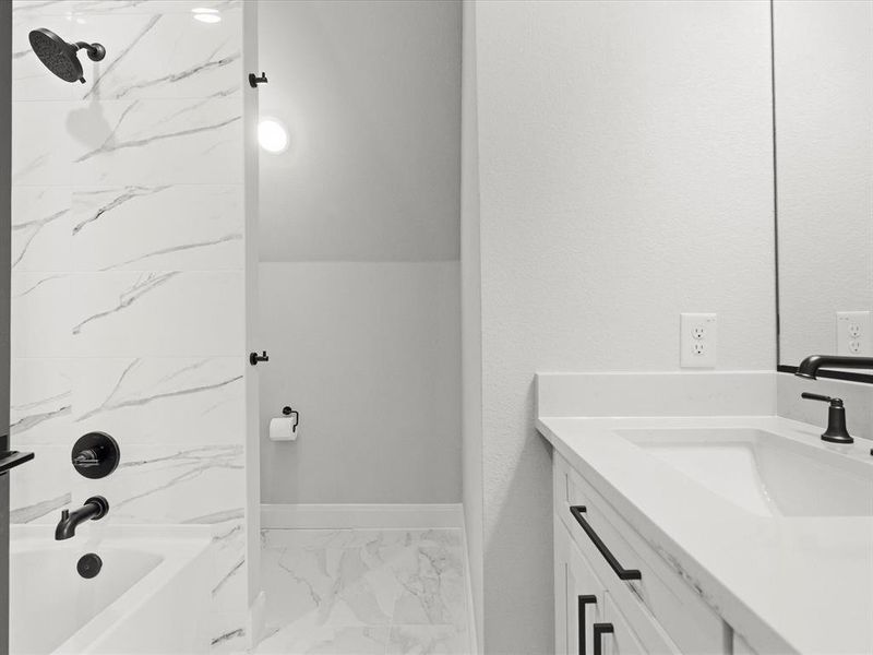 Furnished interior view inside a new home in Capitol Hill, Anna (Image 7). Furnished interior view inside a new home in Capitol Hill, Anna (Image 7).
