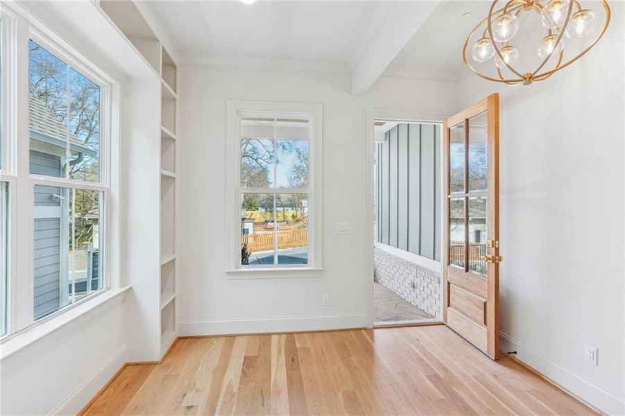 Spacious, unfurnished interior of a new home in , Marietta (Image 46).