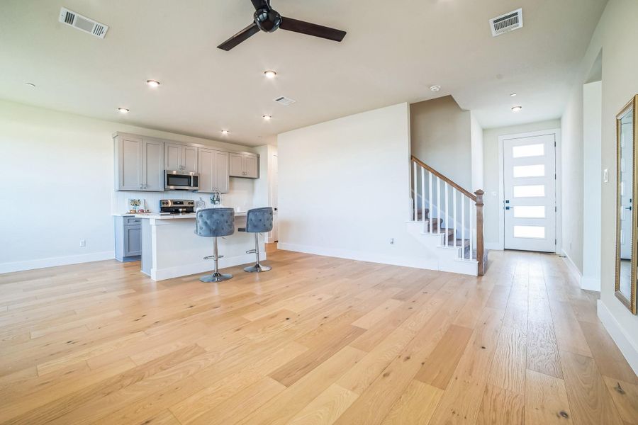 Foyer & Living room