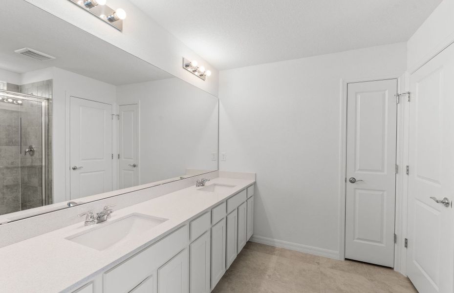 Furnished interior view inside a new home in Wells Landing, Jacksonville (Image 3).