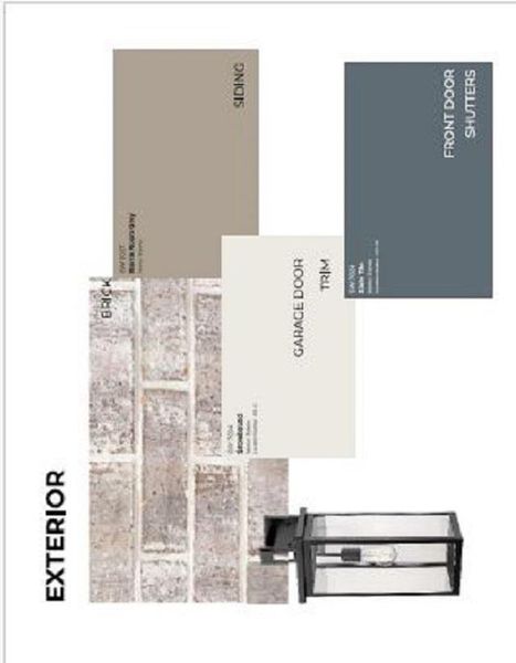 Carefully creafted exterior selections.
