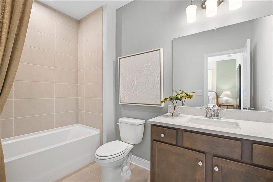 Furnished interior view inside a new home in Overland, Locust Grove (Image 11).