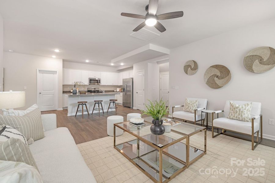 Furnished interior view inside a new home in , Salisbury (Image 12). Furnished interior view inside a new home in , Salisbury (Image 12).