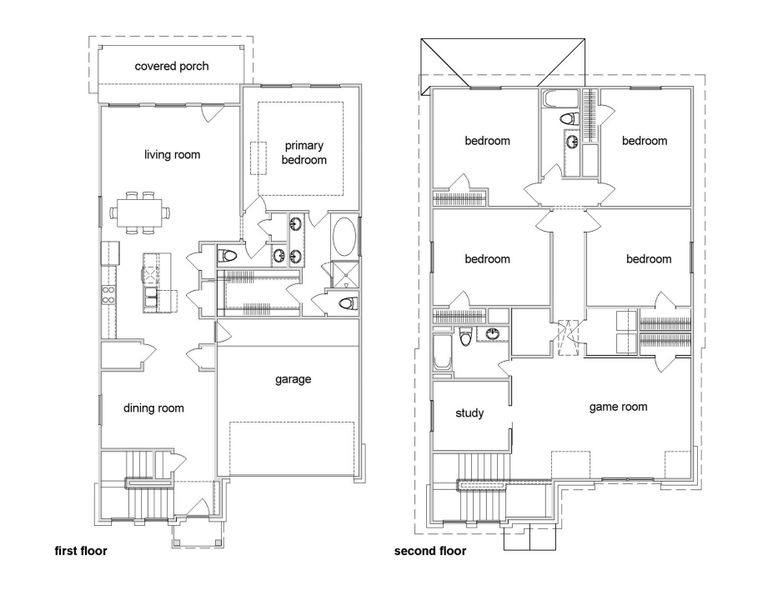 2D floor plan layout of this home in , Missouri City, TX (Image 4).