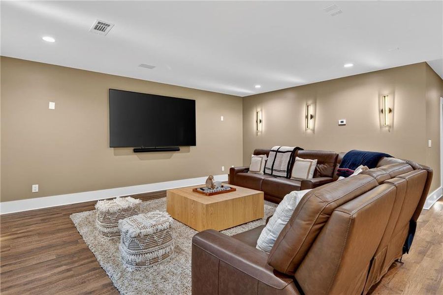 Furnished interior view inside a new home in , Atlanta (Image 4). Furnished interior view inside a new home in , Atlanta (Image 4).