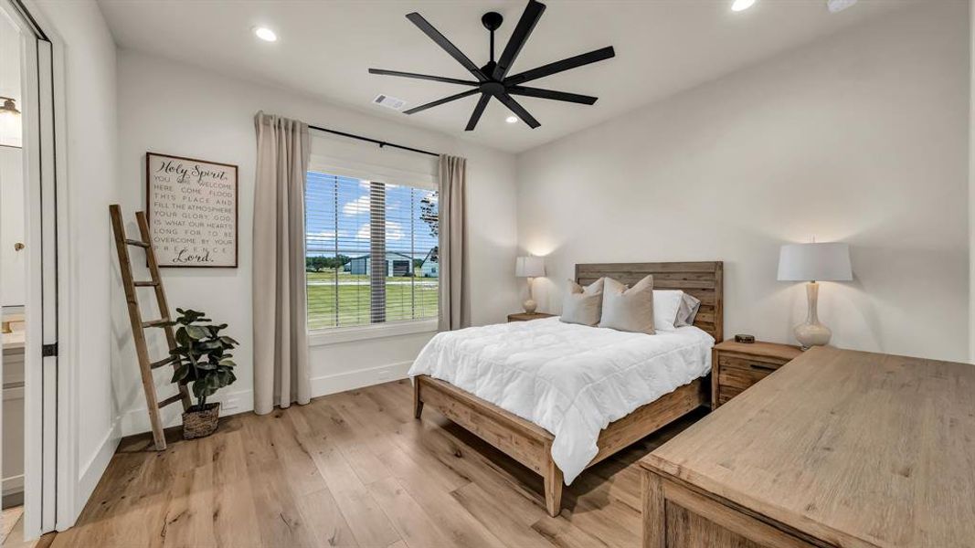 Furnished interior view inside a new home in , Weatherford (Image 22).