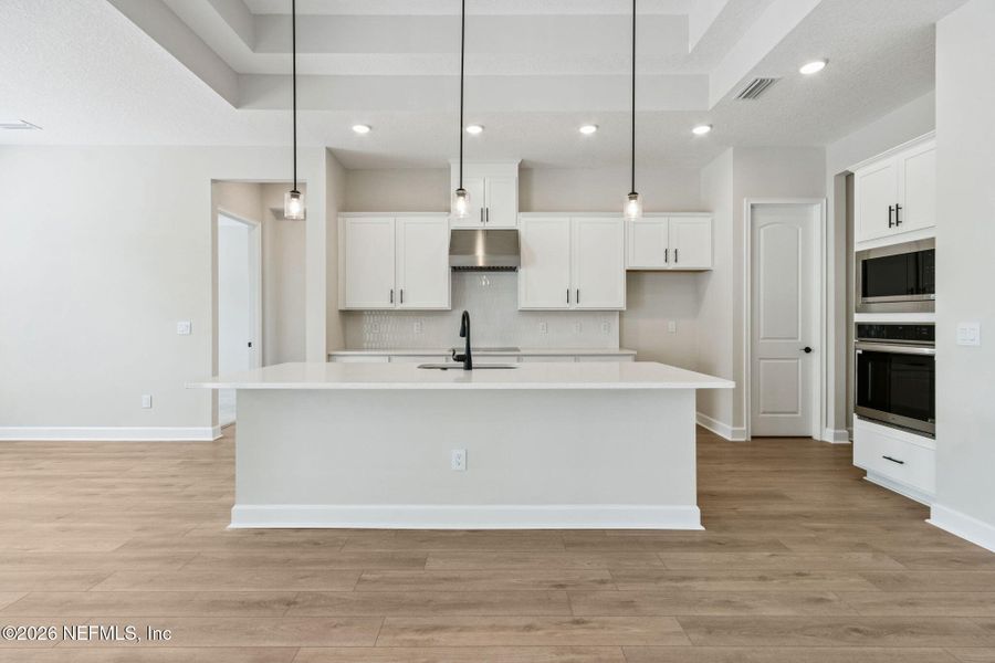 Furnished interior view inside a new home in Sandy Ridge, Yulee (Image 5). Furnished interior view inside a new home in Sandy Ridge, Yulee (Image 5).
