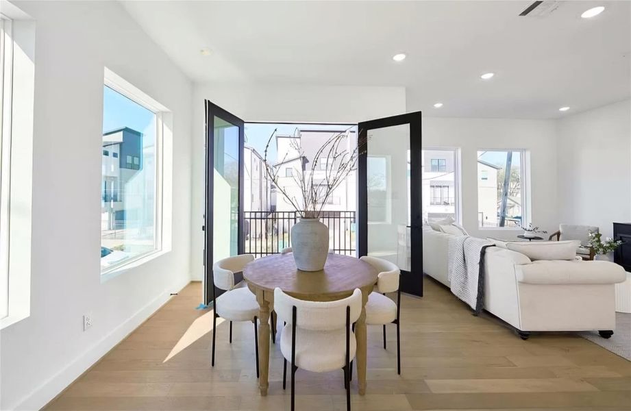 Furnished interior view inside a new home in , Humble (Image 8). Furnished interior view inside a new home in , Humble (Image 8).