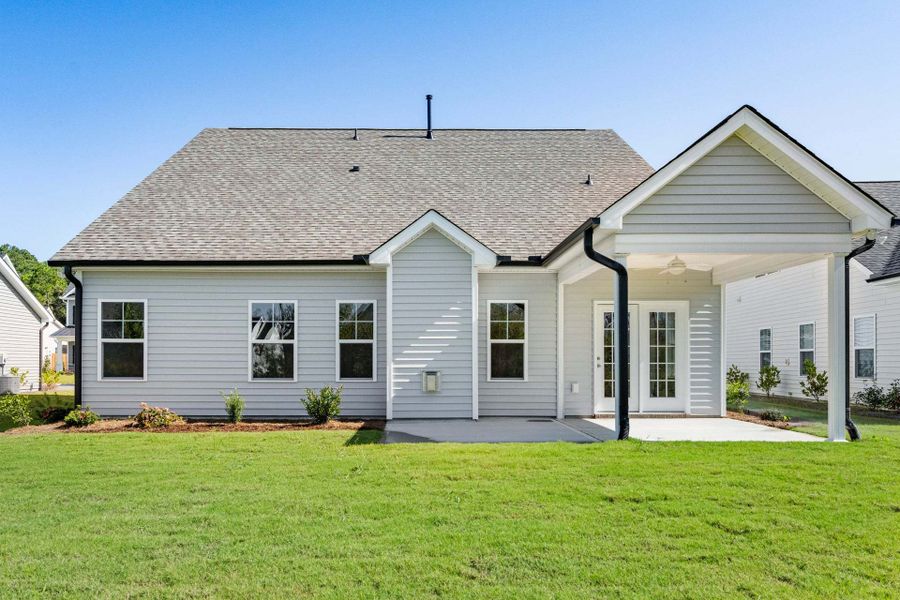 Covered Patio with Grill Patio Option Covered Patio with Grill Patio Option