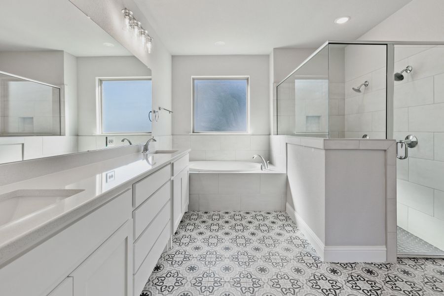 Representative furnished interior of a home built from the The Harper by Doug Parr Custom Homes in Spring Valley Ranch, Paradise (Image 18).