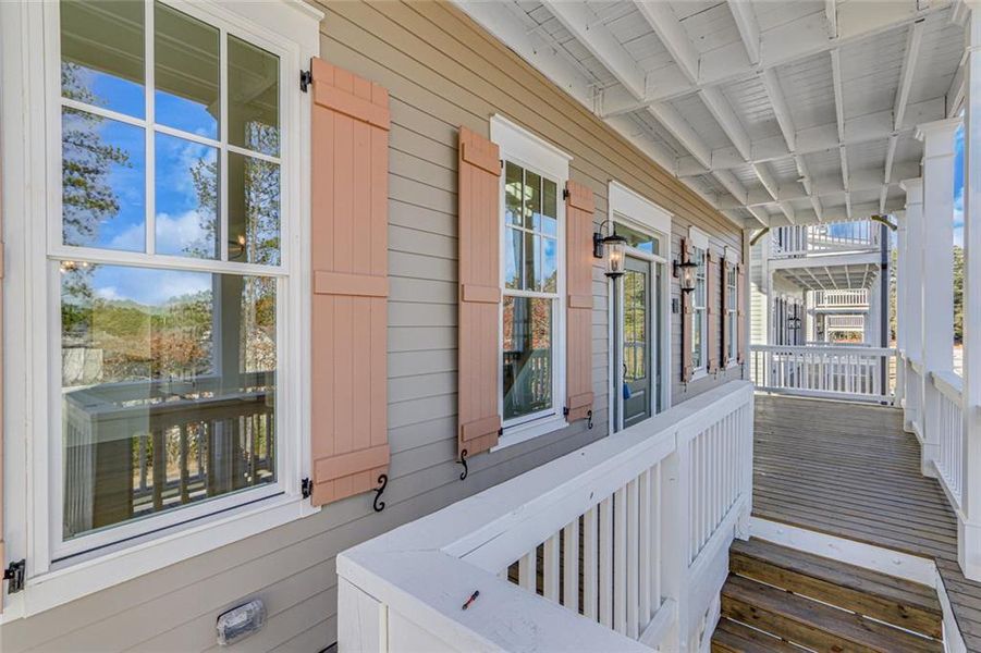 Exterior details and patio area of a home in , Dacula (Image 23).