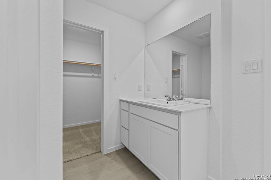 Furnished interior view inside a new home in , New Braunfels (Image 8).