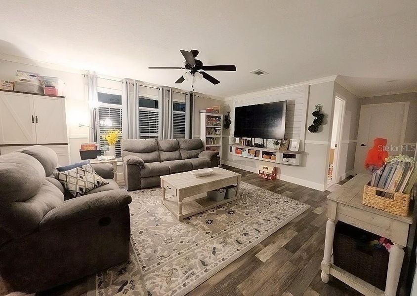 Furnished interior view inside a new home in , Williston (Image 3).