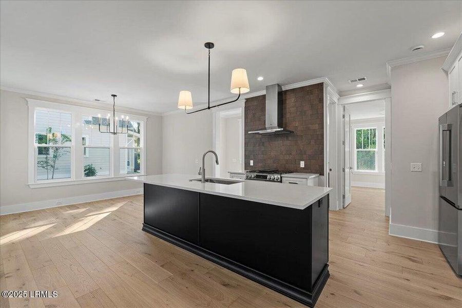 Furnished interior view inside a new home in , Beaufort (Image 5).
