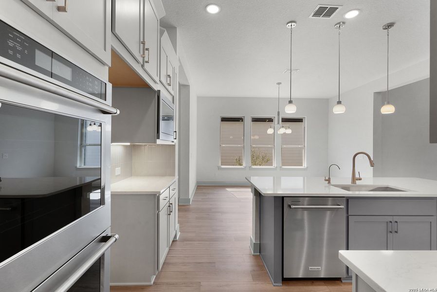 Furnished interior view inside a new home in Davis Ranch, San Antonio (Image 11).