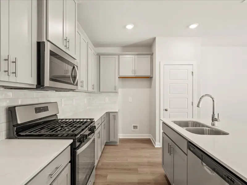 Furnished interior view inside a new home in Avalon Townes, Lyman (Image 3).