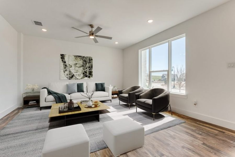 Furnished interior view inside a new home in Talia, Mesquite (Image 11).