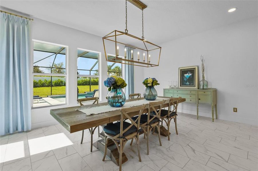 Furnished interior view inside a new home in , Lakewood Ranch (Image 17).