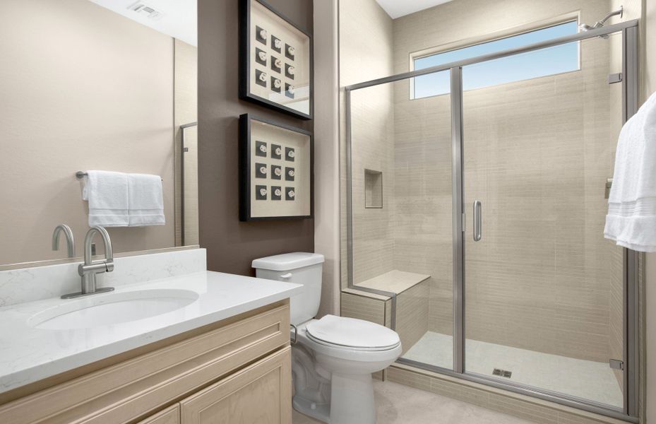 Representative furnished interior of a home built from the Hideaway by Del Webb in Sun City Anthem at Merrill Ranch, Florence (Image 12).