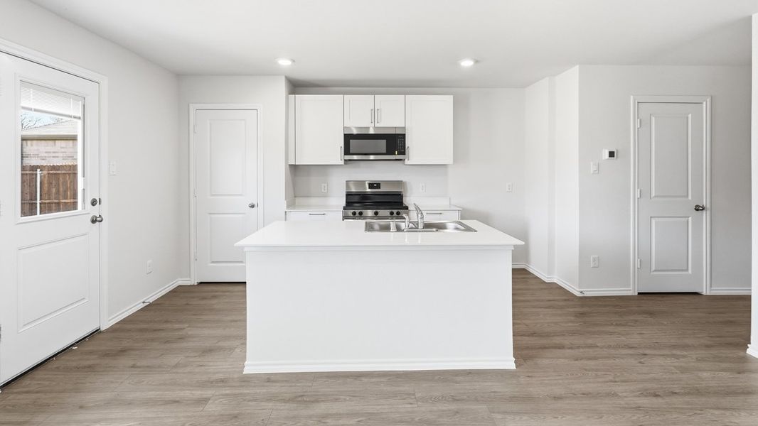 Representative furnished interior of a home built from the Davis by D.R. Horton in Asher Oaks, Bonham (Image 4).