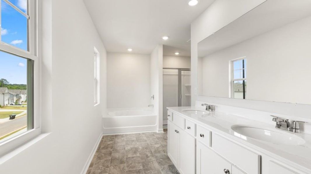 Furnished interior view inside a new home in Thompson Ridge, Dallas (Image 8).