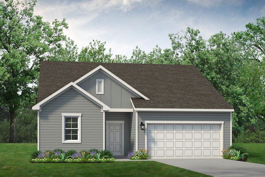 Representative exterior photo of a completed home built from the Athens by UnionMain Homes in Three Rivers, Rome, GA (Image 4).