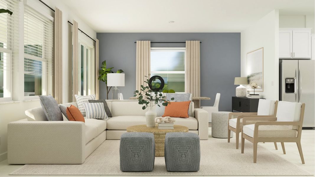 Argent family room