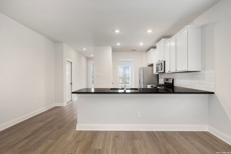 Furnished interior view inside a new home in Hightop Ridge, Converse (Image 3).