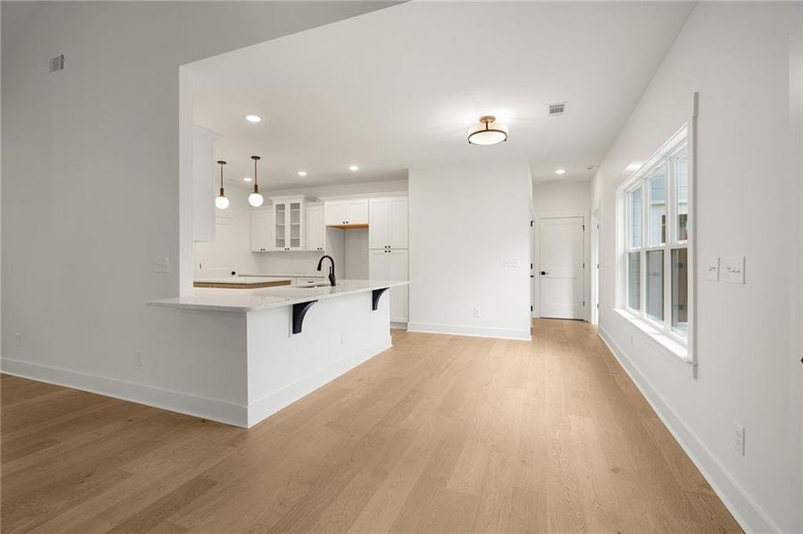 Spacious, unfurnished interior of a new home in , White (Image 35).