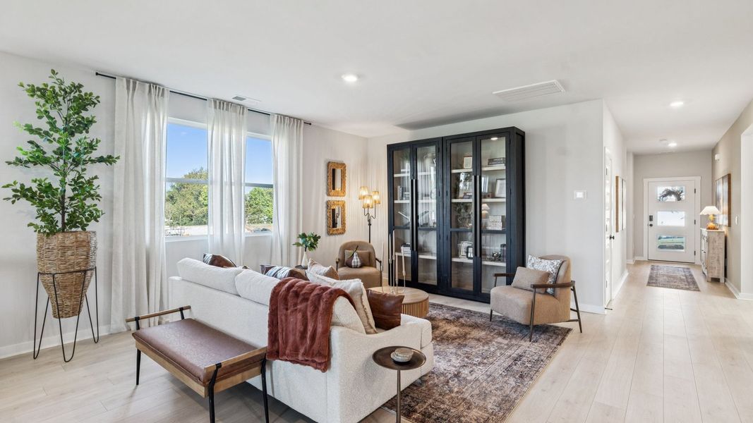 Furnished interior view inside a new home in Harvest Point, Spring Hill (Image 7).