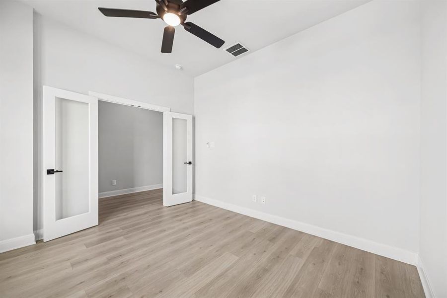 Spacious, unfurnished interior of a new home in Monterra - Gardens, Fate (Image 13). Spacious, unfurnished interior of a new home in Monterra - Gardens, Fate (Image 13).