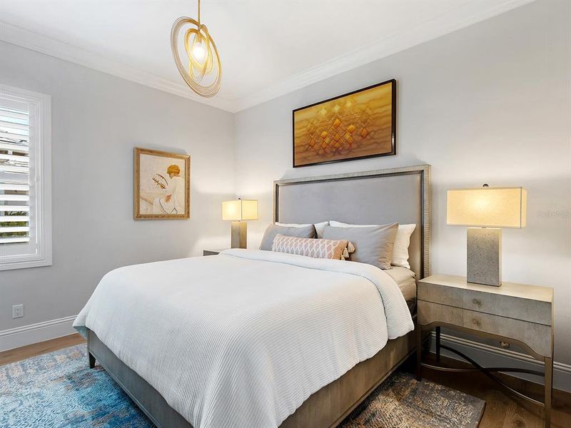 Furnished interior view inside a new home in , Sarasota (Image 14).