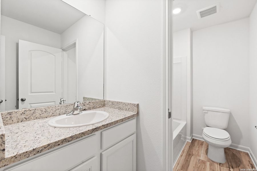 Furnished interior view inside a new home in , San Antonio (Image 4).