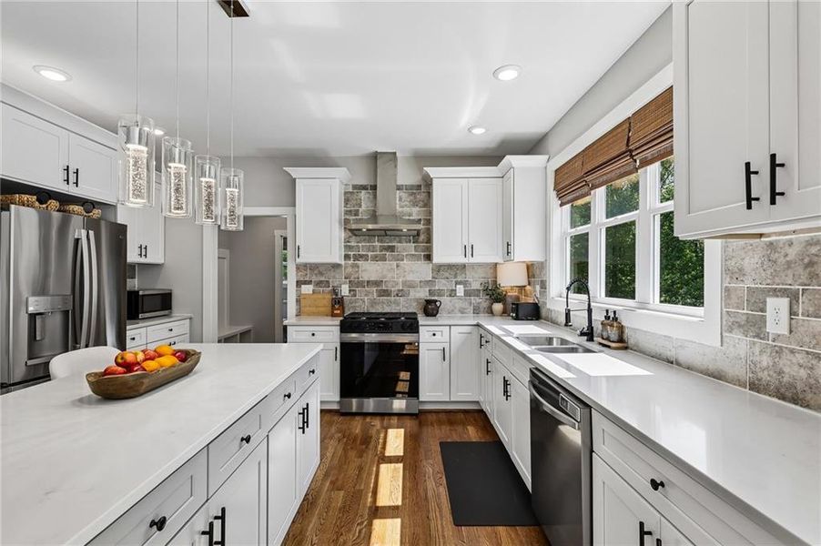 Furnished interior view inside a new home in , Flowery Branch (Image 14).