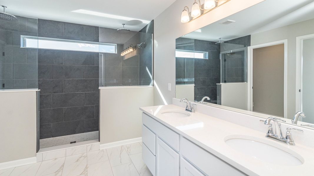 Representative furnished interior of a home built from the The Winslow by Norfolk Homes in Valleys, Jackson (Image 49).