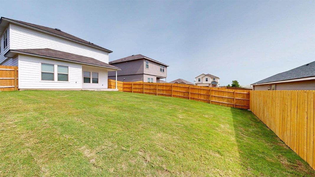 Front exterior of a new home in Pecan Creek, Temple, TX, highlighting curb appeal (Image 23). Front exterior of a new home in Pecan Creek, Temple, TX, highlighting curb appeal (Image 23).