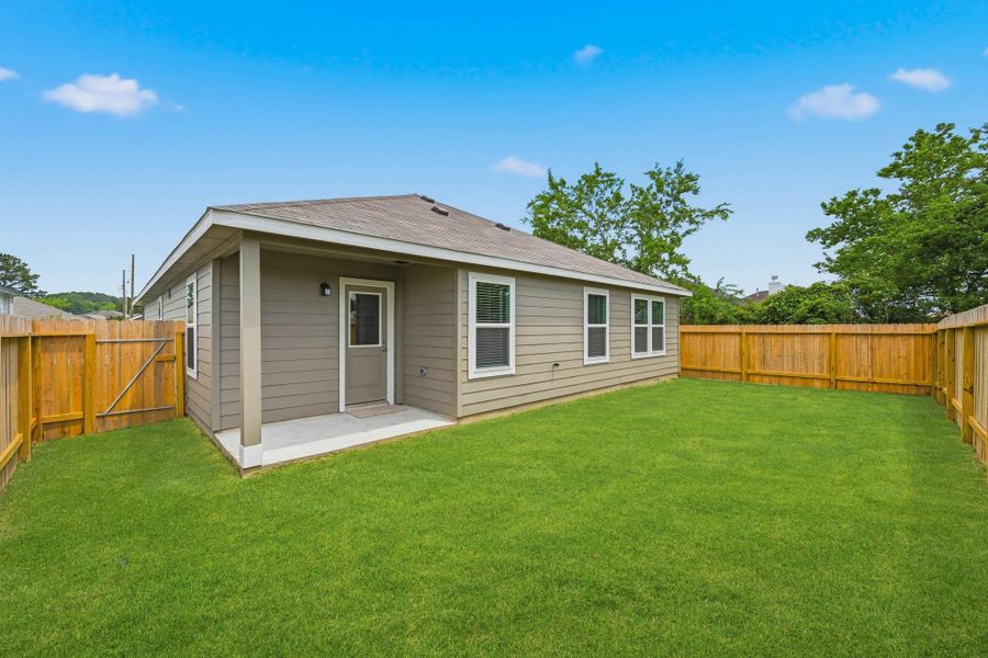 Exterior details and patio area of a home in The Villages at Westpointe, Dayton (Image 16).