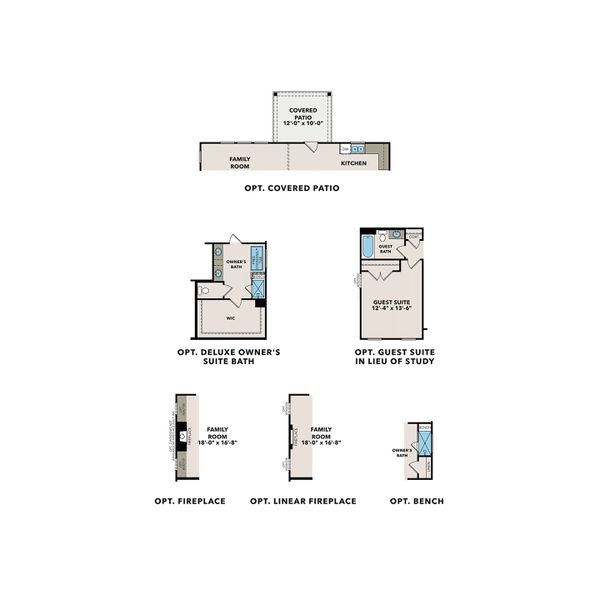 2D floor plan layout of this home in Wehunt Meadows, Hoschton, GA (Image 6).