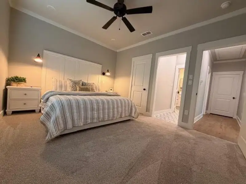 Furnished interior view inside a new home in , Flint (Image 30).