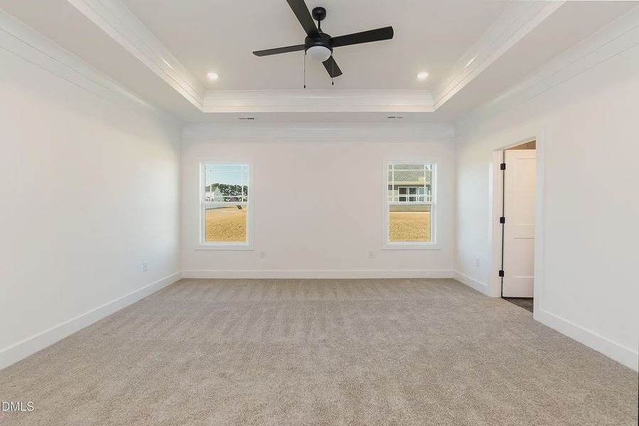 Spacious, unfurnished interior of a new home in Kelly Farms, Lillington (Image 20). Spacious, unfurnished interior of a new home in Kelly Farms, Lillington (Image 20).
