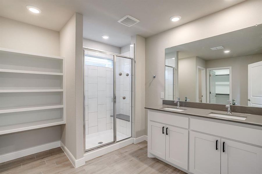 Furnished interior view inside a new home in , Burleson (Image 7).