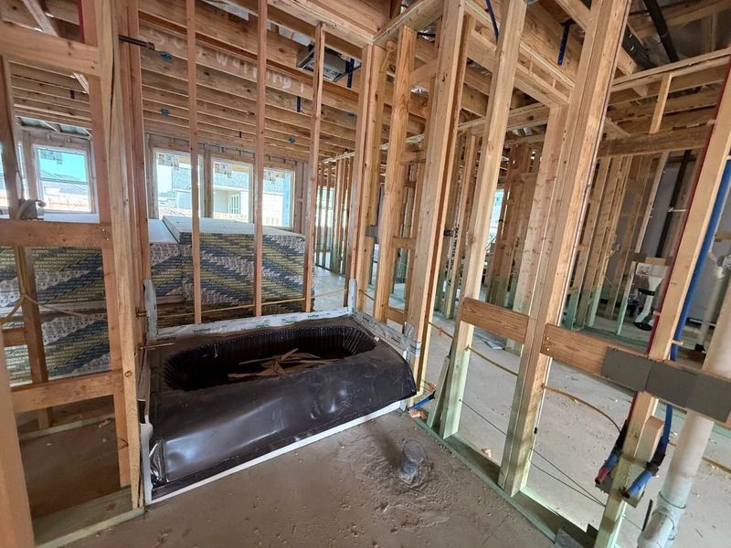 In-progress construction of a new home in Berry Creek Highlands, Georgetown, TX (Image 8). In-progress construction of a new home in Berry Creek Highlands, Georgetown, TX (Image 8).