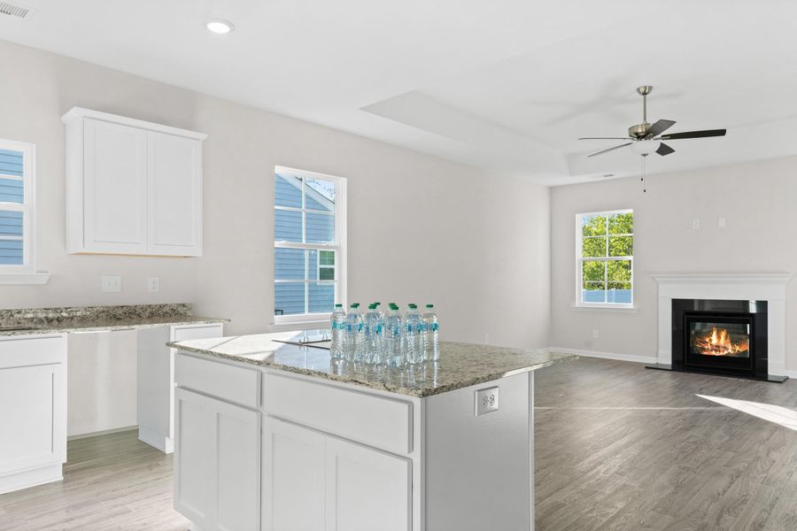 Furnished interior view inside a new home in , Orangeburg (Image 7).